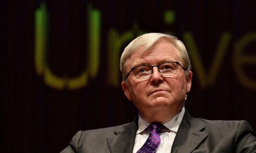 反駁“中國經(jīng)濟見頂”， 澳大利亞前總理陸克文點出三件事（環(huán)球時報）